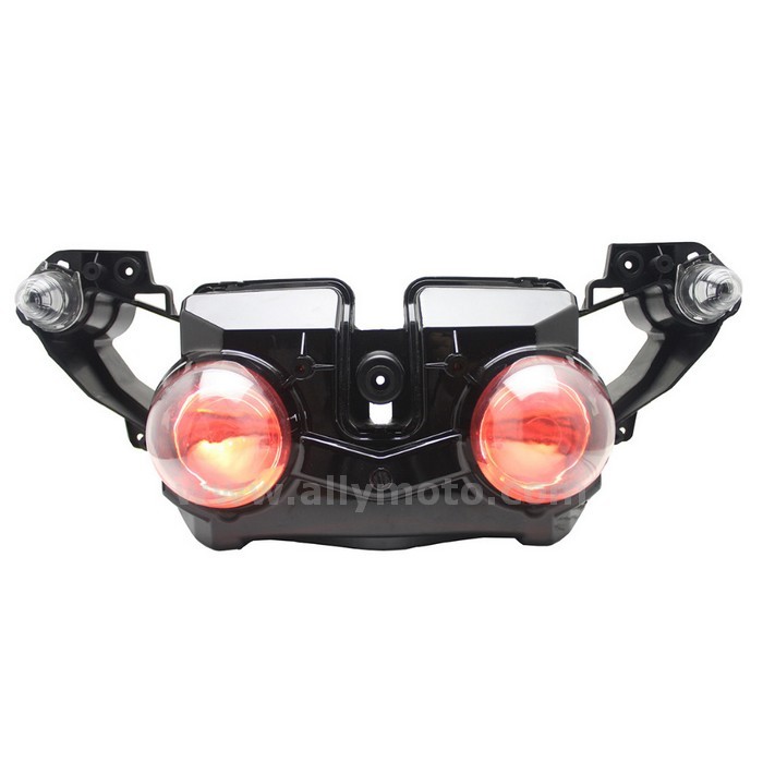 055 Hid Custom Headlight Yamaha Yzf R1 2009-2011 Red Demon Eyes 055 Hid Custom Headlight Yamaha Yzf R1 2009-2011 Red Demon Eyes